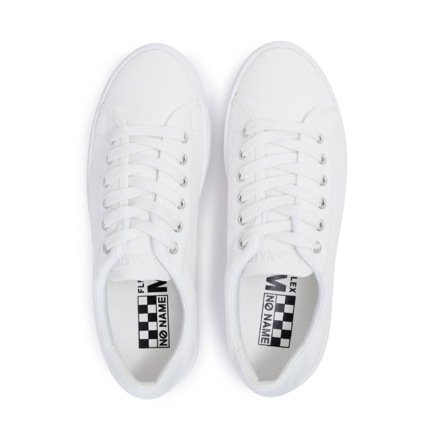 SNEAKER PLATO M - TELA - BIANCO